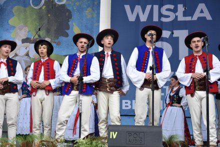 Mała scena Tygodnia Kultury Beskidzkiej w Wiśle